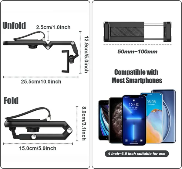Sun Visor Car Mount Features