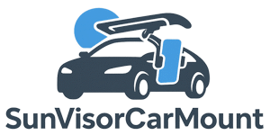 Sun Visor Car Mount – Drive Safer, Stay Connected!